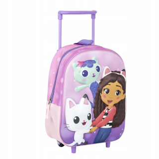 Detský kufor Cat House Gabi Cerda 8 l Odtiene ružovej